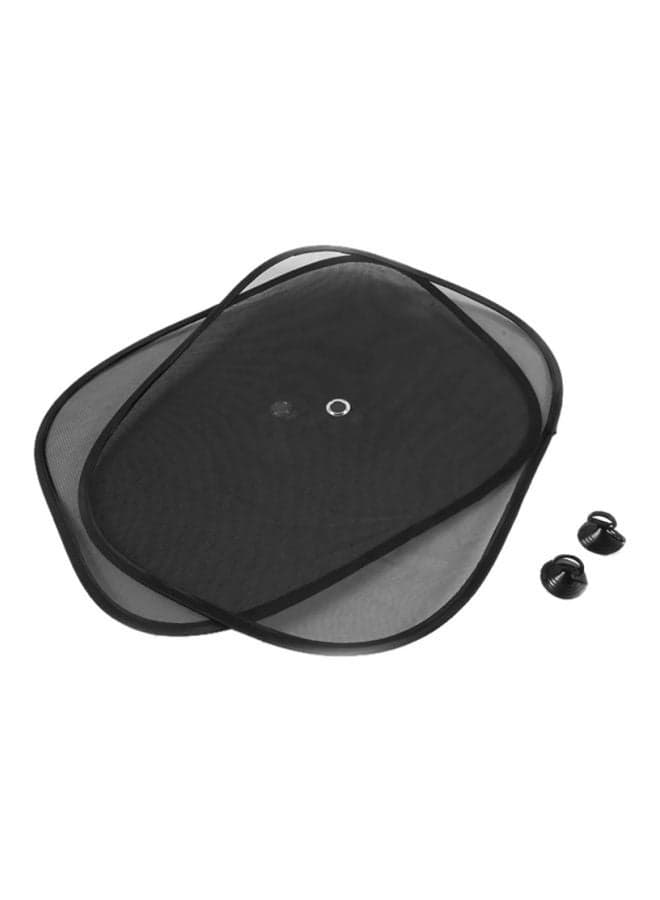 2-Piece Car Window Sun Shade With Suction Cup