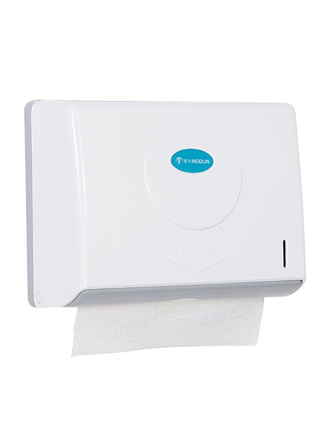 Wall Mounted Paper Towel Holder White