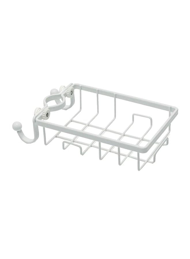 Faucet Storage Hanging Drain Rack White