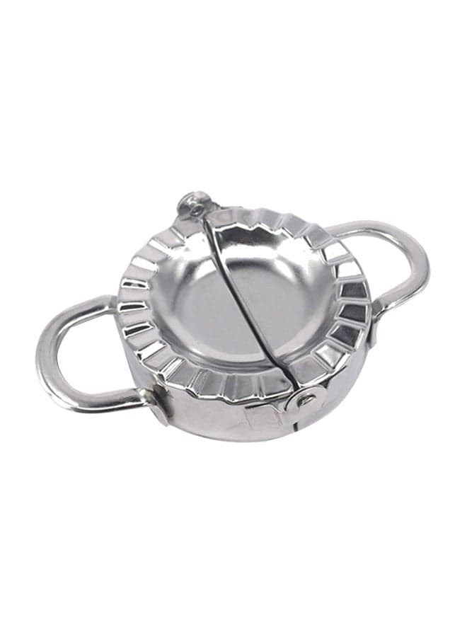 Stainless Steel Dumpling Maker Dough Cutter Silver 7.7cm