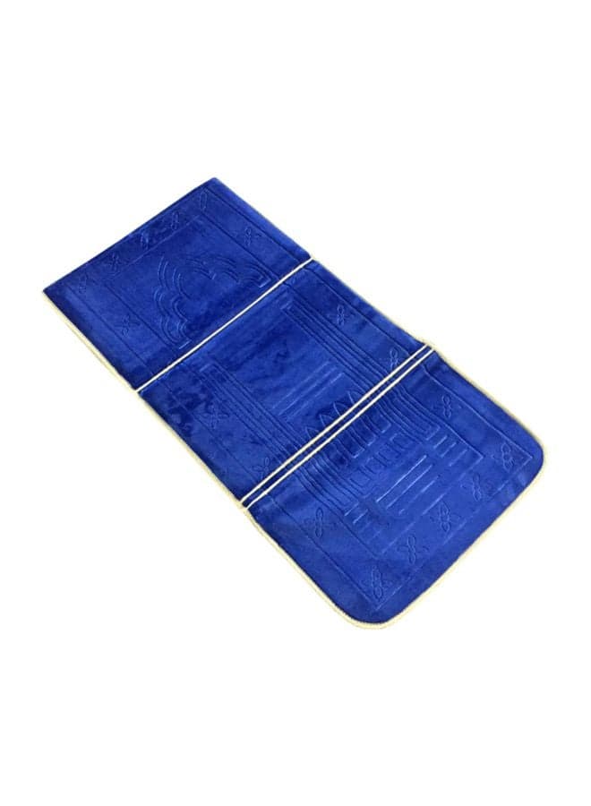 Foldable Prayer Mat Blue 114x54cm