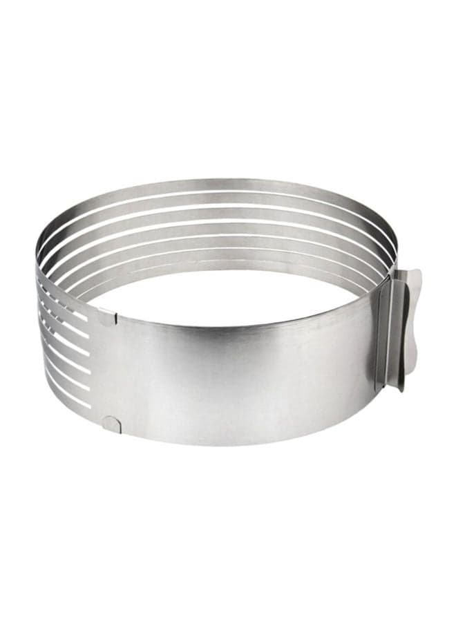 Stainless Steel Cake Cutter Silver 25x9x25cm