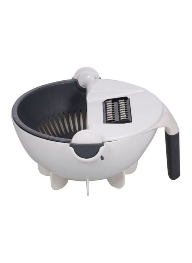 Multi-Functional Food Chopper White/Grey 24.5x10.5cm