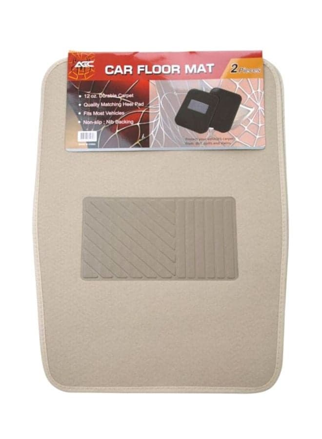 2-Piece Car Floor Mat Set