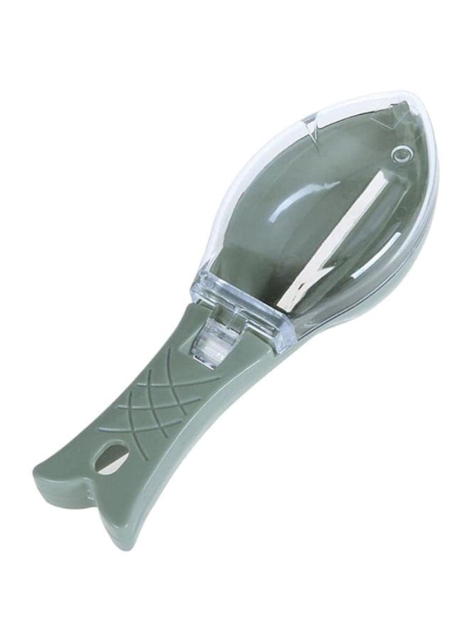 Fish Peeler Brush Green 16 x 4.5 x 5.5cm