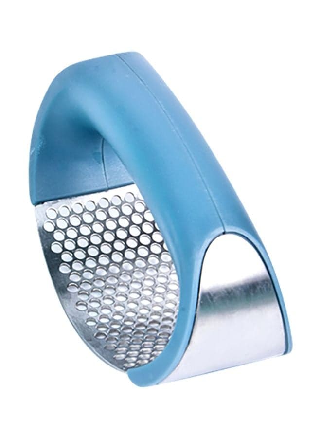 Stainless Steel Garlic Press Rocker Dark Blue 12.5x2cm