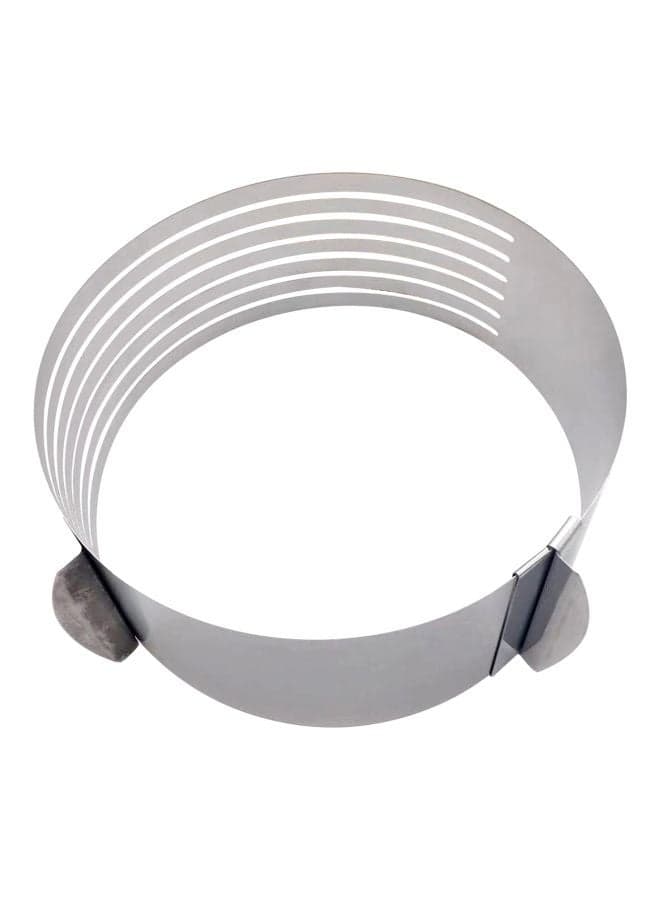 Stainless Steel Adjustable Layered Cake Cutter Silver