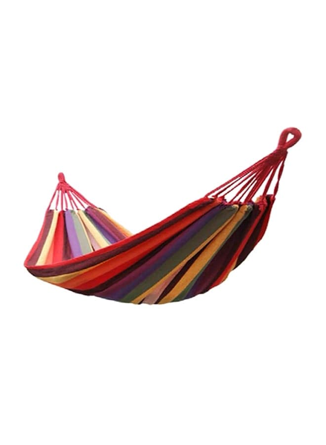 Portable Indoor/Outdoor Canvas Hammock Multicolour 35cm