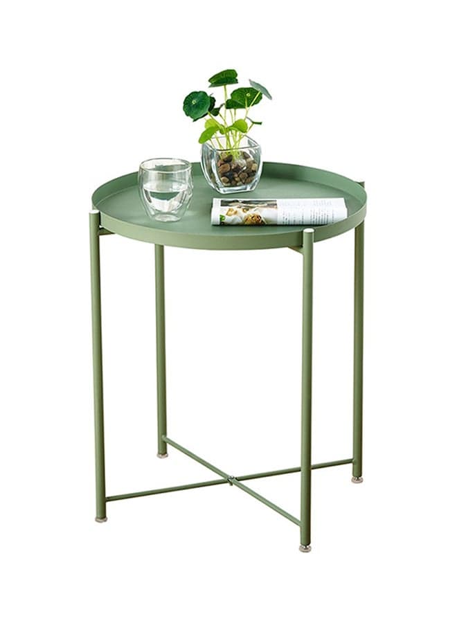 Round Table Nightstand Sofa Table Furniture Green