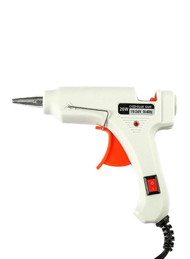 Automatic Heating Glue Gun White 19.5cm