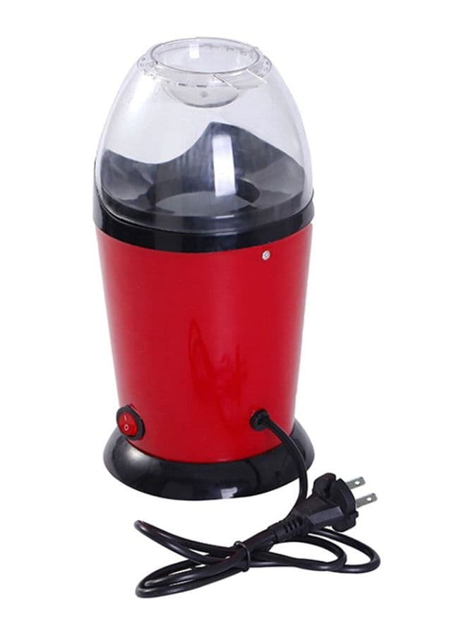 Healthy Hot Air Popcorn Maker 1200W H31934US Red/Clear/Black