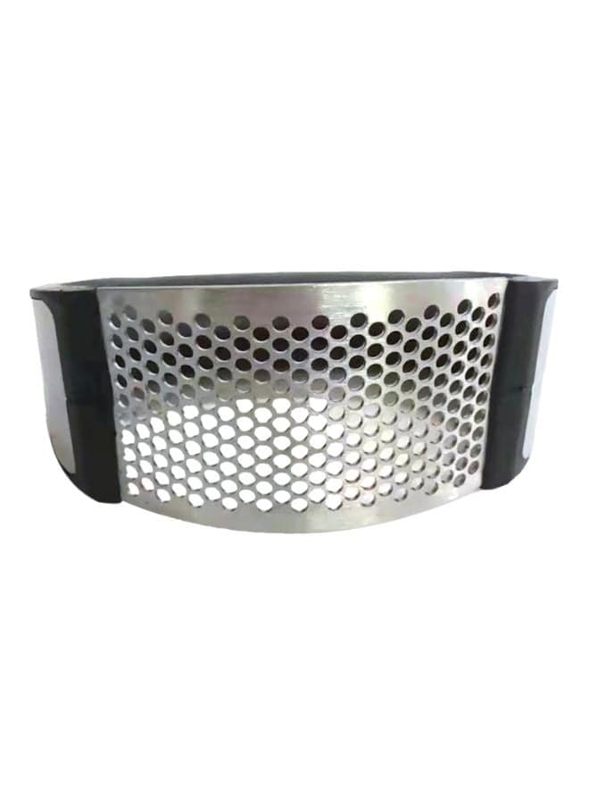 Stainless Steel Garlic Press Black/Silver 105x50mm