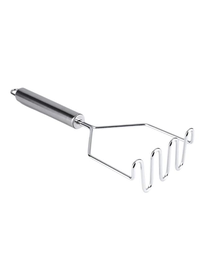 Stainless Steel Potato Masher Silver 3.54x9.84x1.65inch