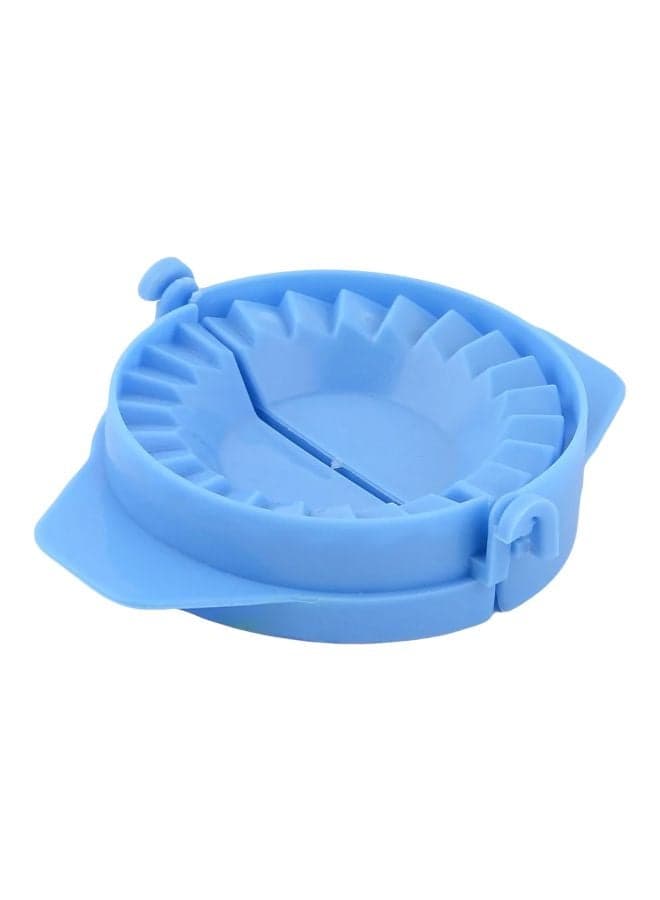 Plastic Dumpling Maker Mould Blue 10.5x7cm