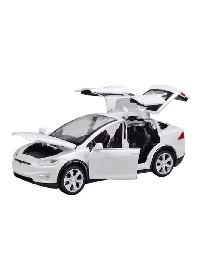 Light And Sound Effect Die-Cast Tesla Car