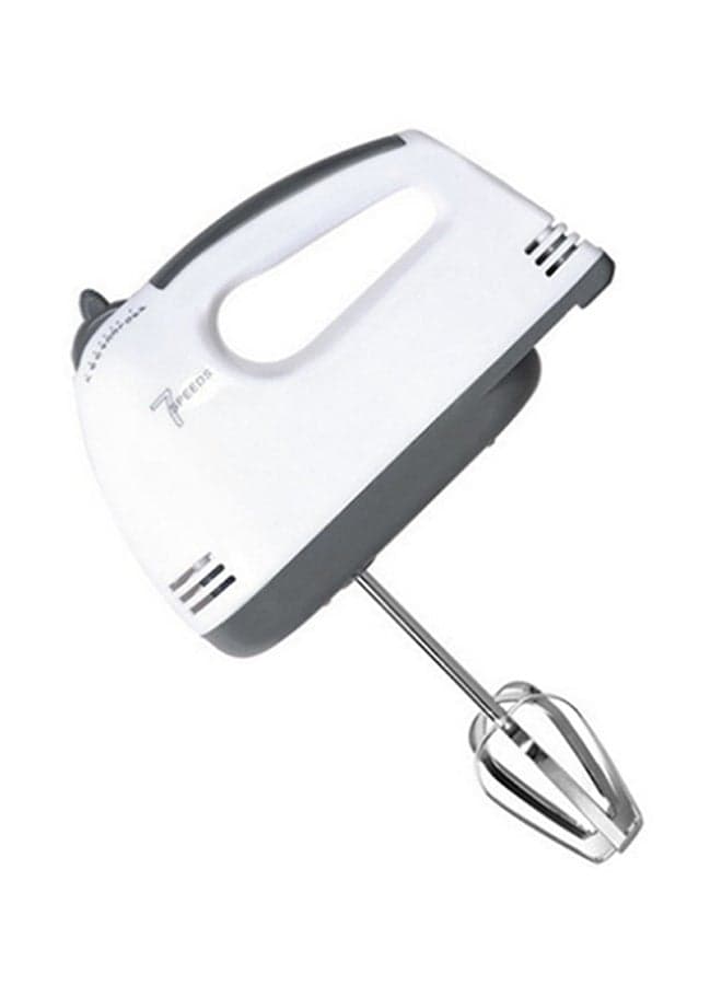 7-Gear Electric Hand Mixer Blender 900 W H32517 White/Grey/Silver