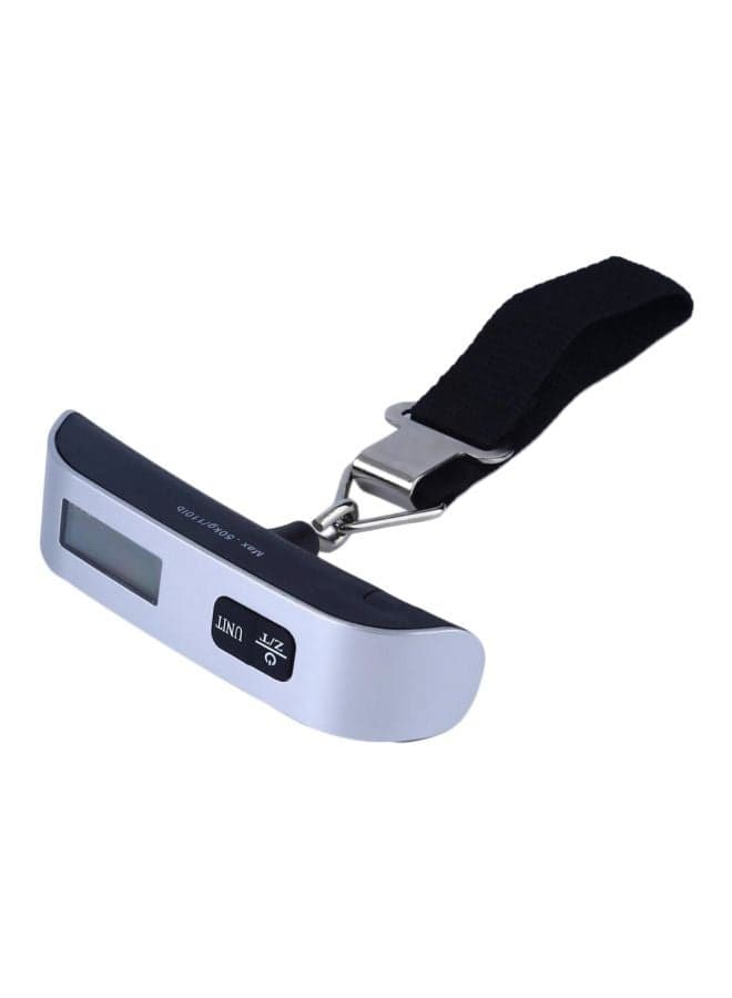 T-Shaped LCD Digital Weighing Scale Silver/Black