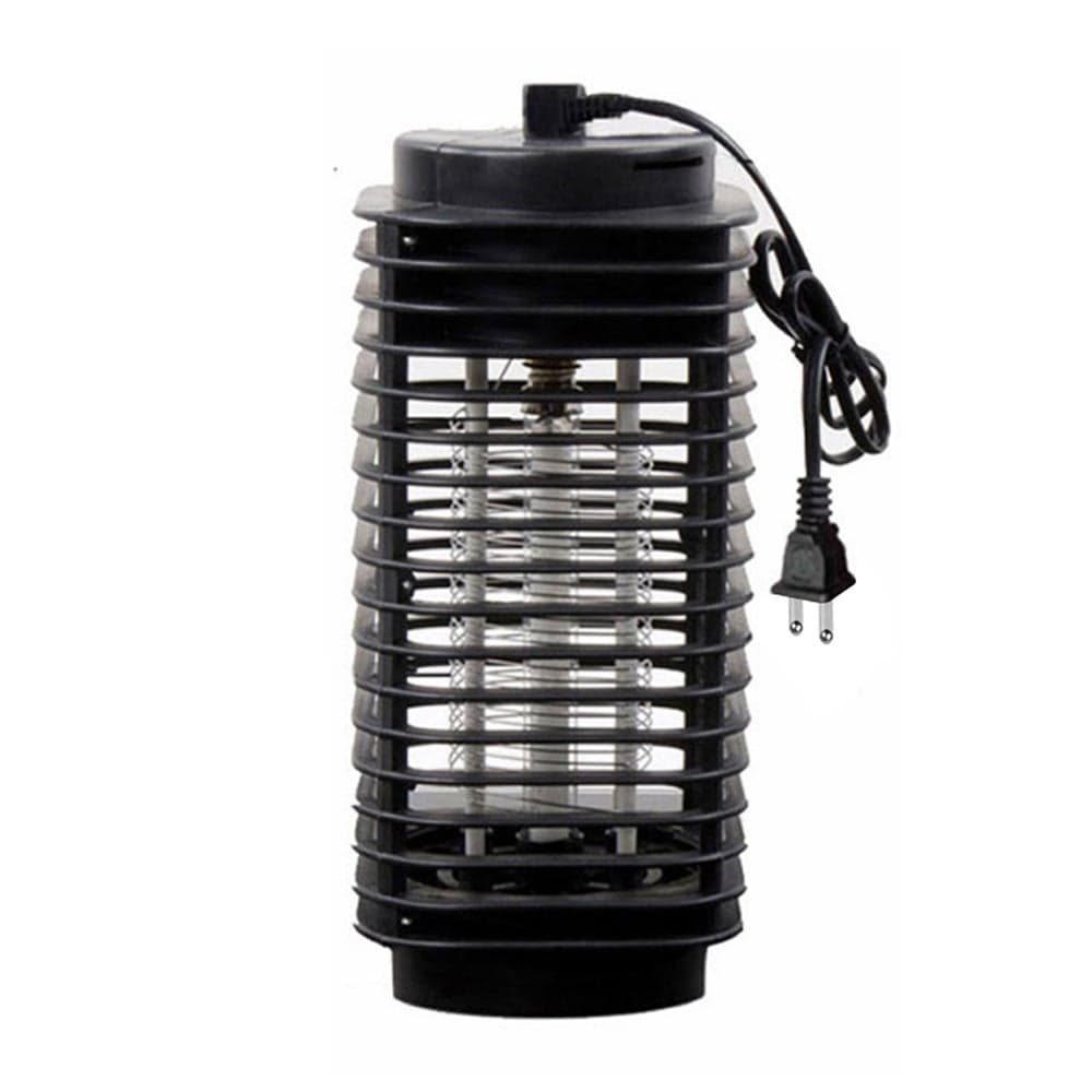 LED Electric Mosquito Zapper Lamp Black