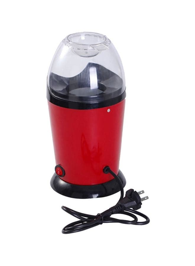 Mini Automatic Popcorn Machine H31934US Red/Black/Clear