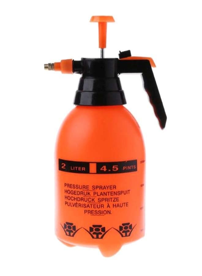 Pressure Spray Bottle Orange/Black 2Liters