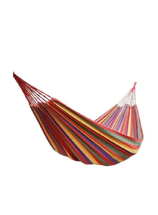 Canvas Hammock Red/Yellow/Green 2000x800mm