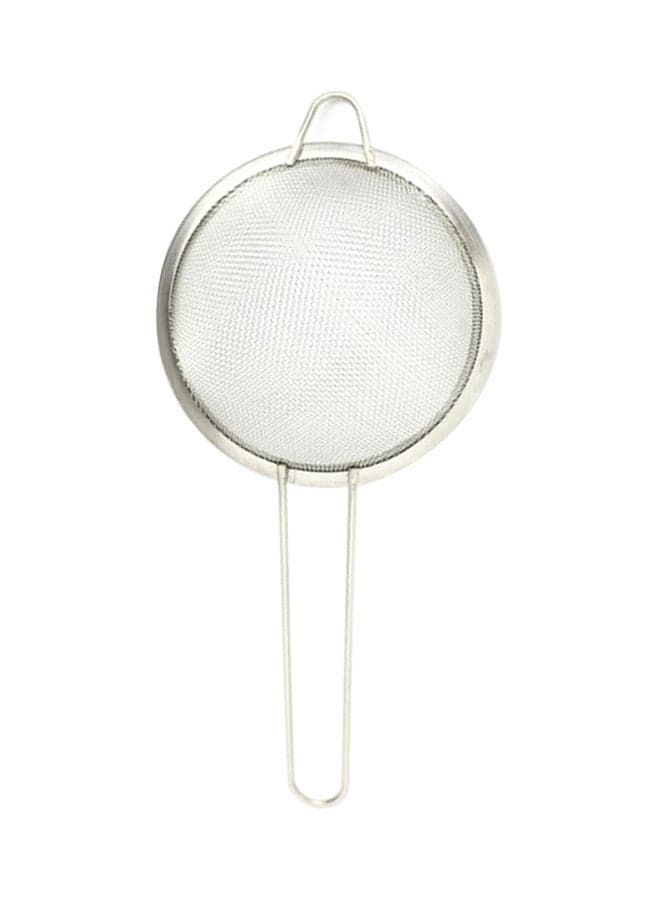 Mesh Wire Oil Strainer Silver 8cm