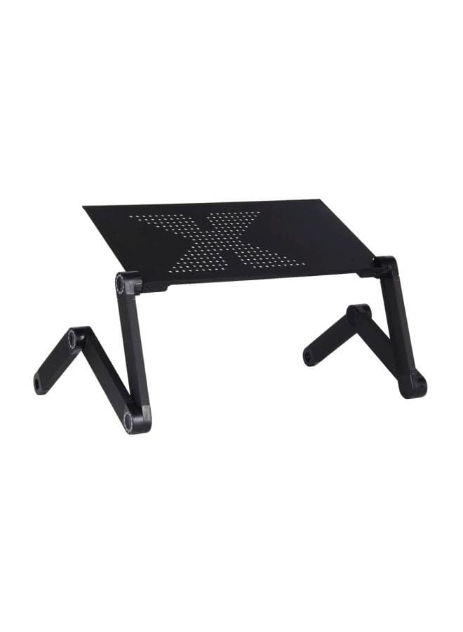 Aluminium Alloy Foldable Laptop Table Black