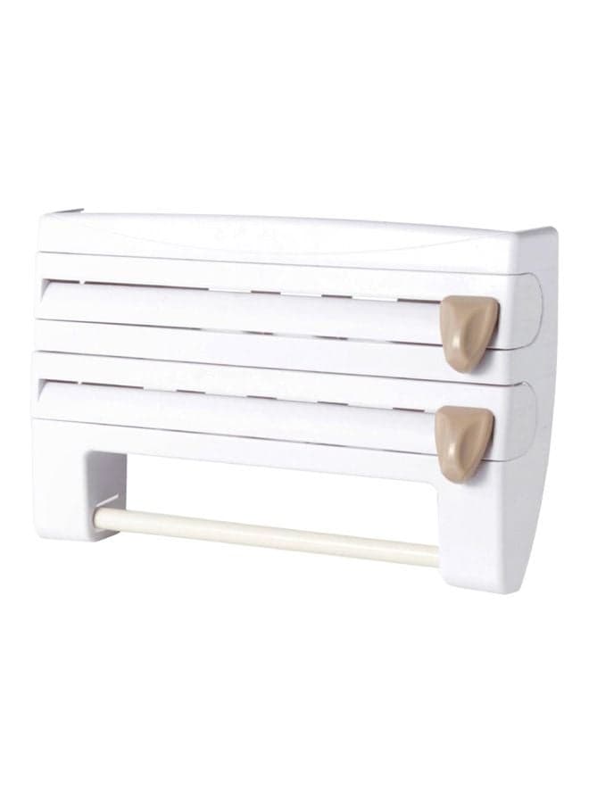 Plastic Wrap Shelf White