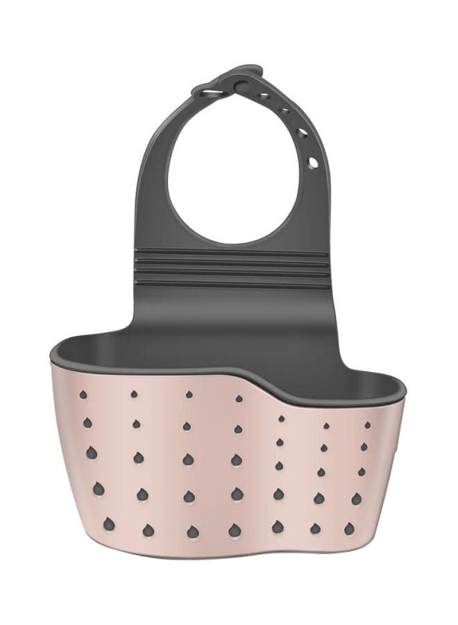 Sink Drain Basket Pink/Black 12x22cm
