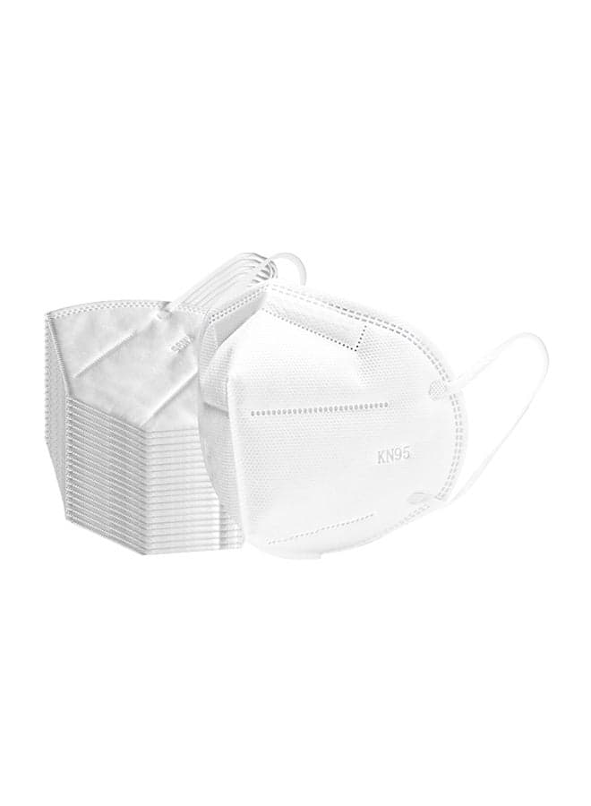 20-Piece Disposable KN95 Soft Breathable Safety Face Mask