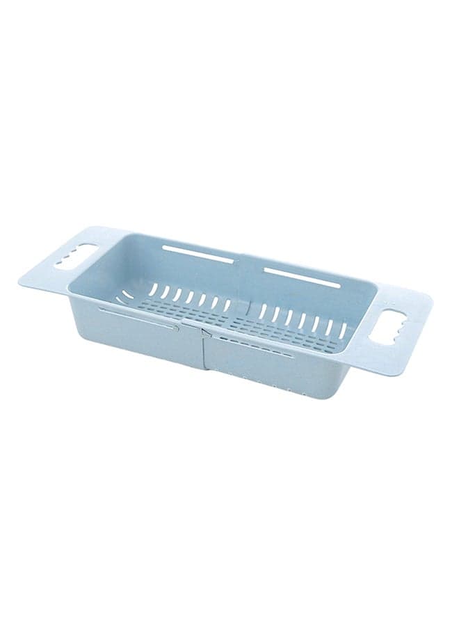 Adjustable Dish Drying Rack Blue