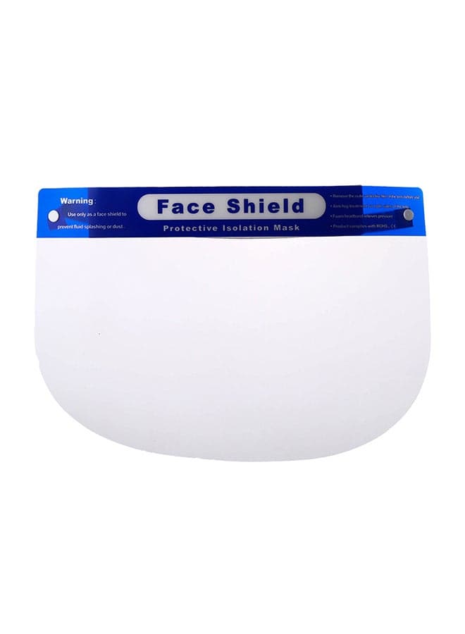 Dustproof Face Shield Clear