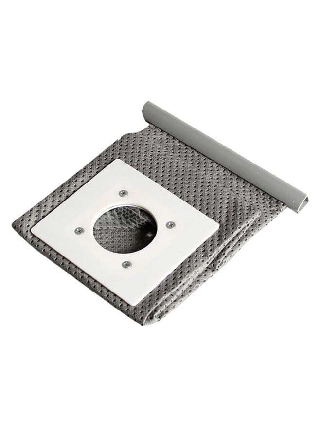 Non-Woven Vacuum Cleaner Dust Bag White/Grey 75grams
