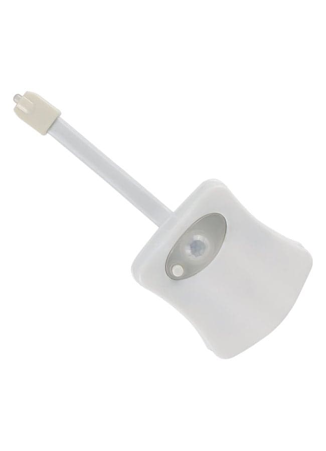 Toilet Seat LED Night Light White 7 x 6.5cm