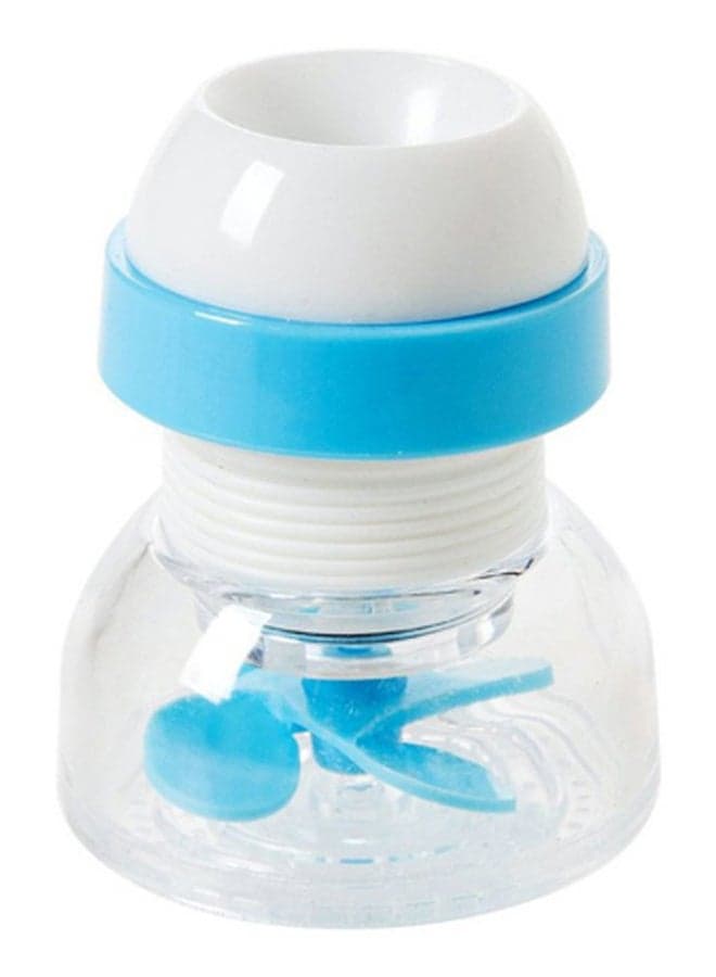 Splash Water Saving Filter Faucet Blue/Clear/White 65 x 50mm