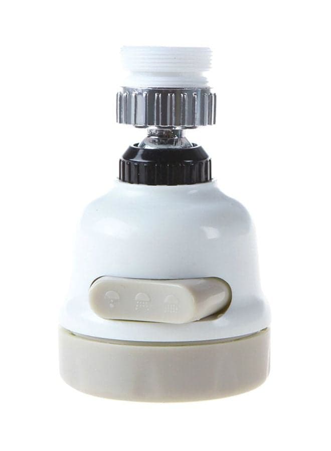 Adjustable Tap Faucet Water Saving Device White/Grey/Black 85x55x24mm
