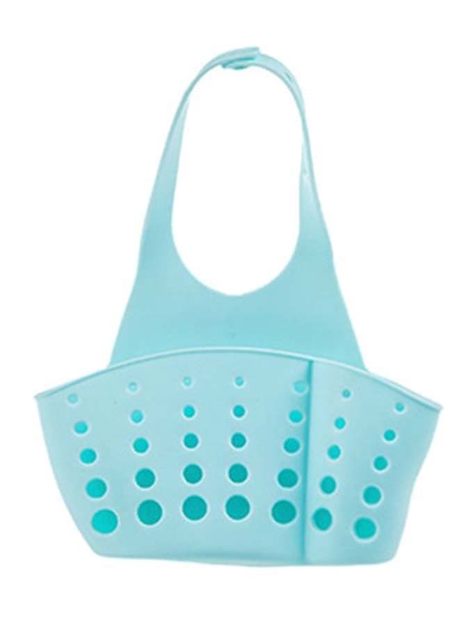 Kitchen Sink Drain Hanging Basket Sky Blue 20 x 11cm