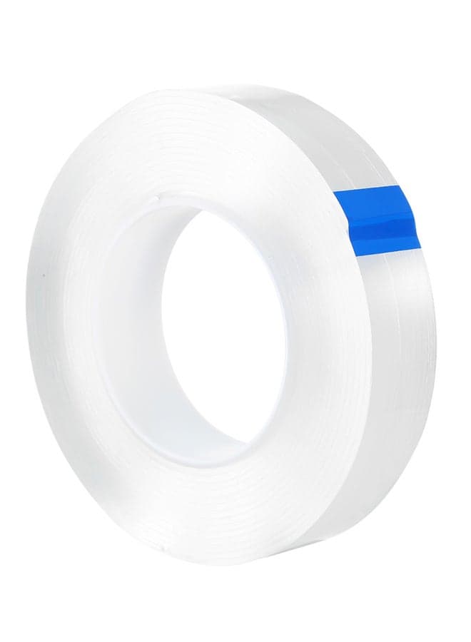 Double-Sided Reusable Adhesive Silicone Tape Clear