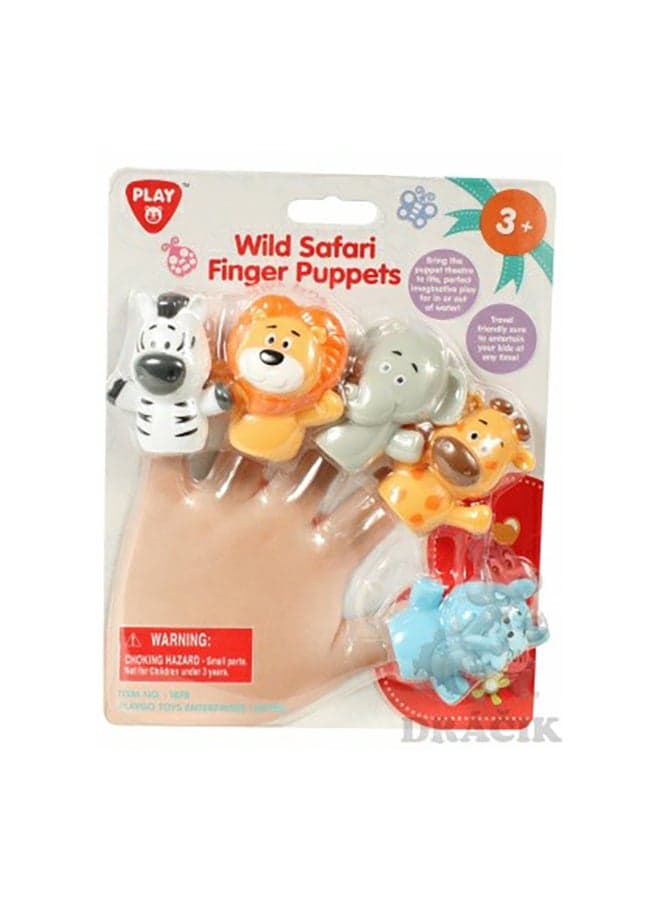 Wild Safari Finger Puppets