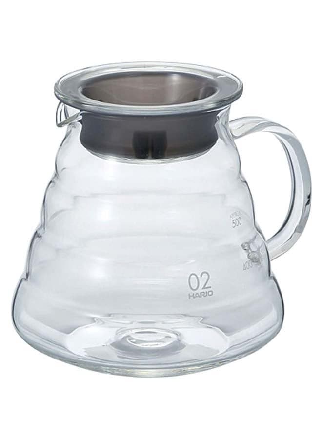 Glass Range Coffee Server 600ML Clear