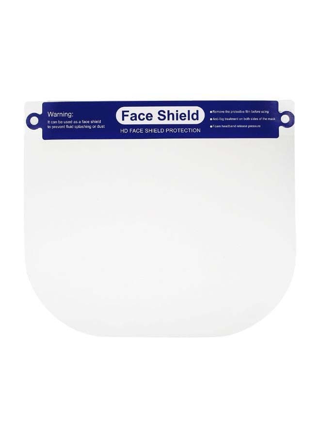 Pack Of 2 Splash Protection Transparent Full Face HD Shield