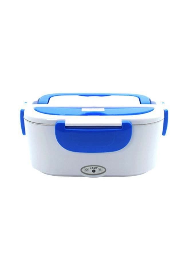 Portable Electric Lunch Box Blue/White