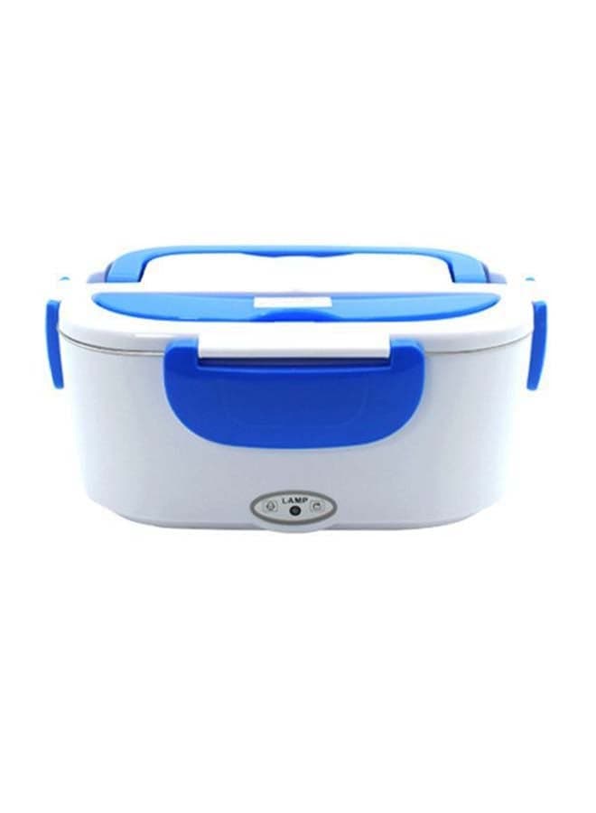 Portable Electric Lunch Box Blue/White