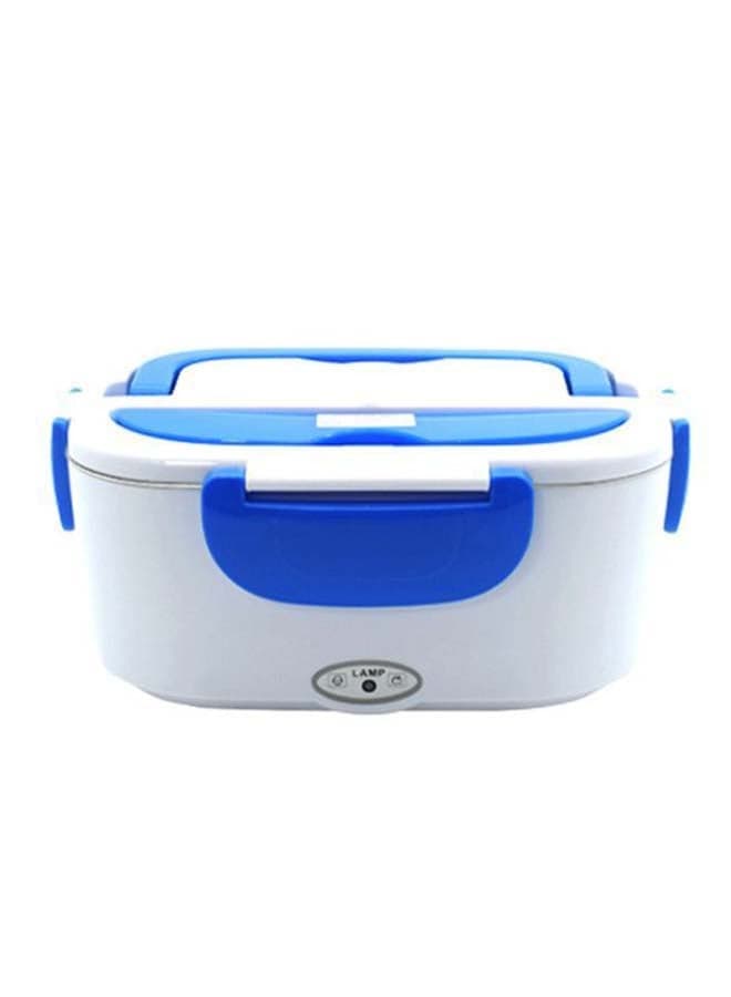 Portable Electric Lunch Box Blue/White