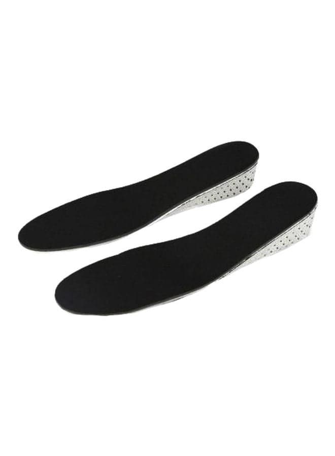 Memory Foam Height Increase Insole Pad Black/White