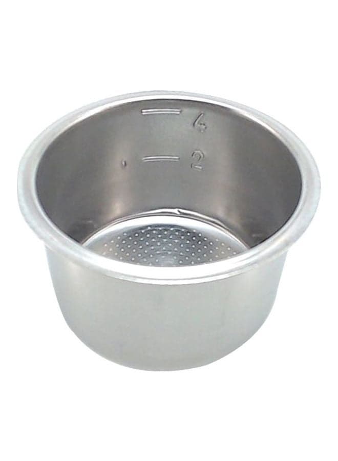 Espresso Filter Cup Silver 1x1x1inch