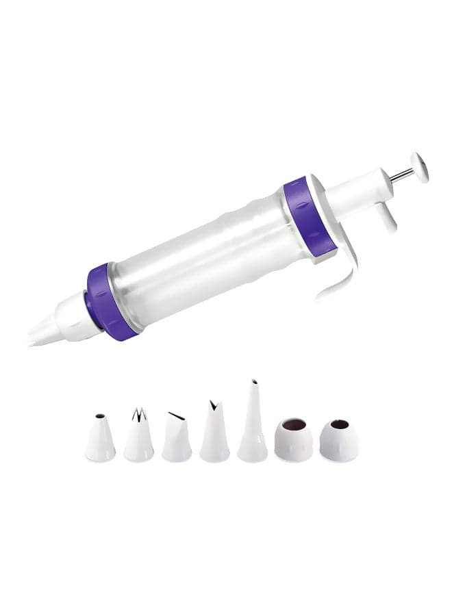 Dessert Decorator Plus Cake Tool Set White/Purple 20cm