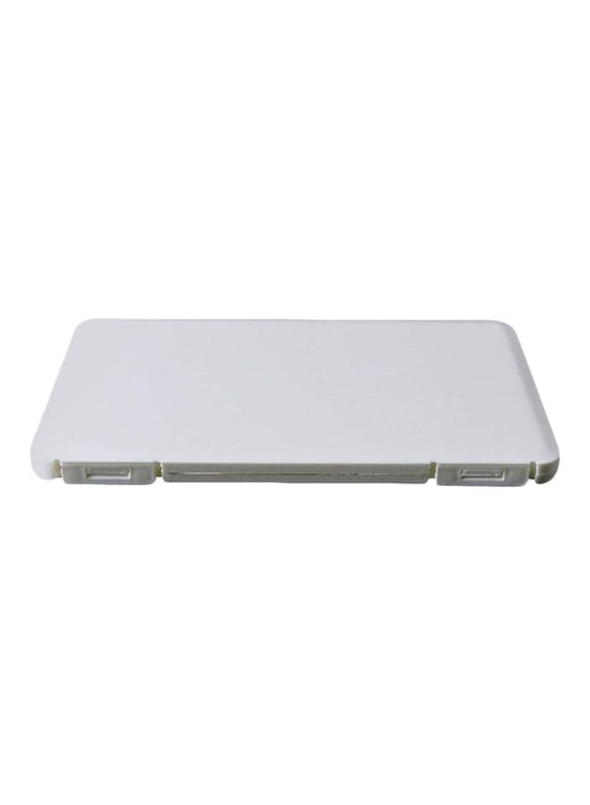 Portable Mask Storage Box White 19x1.2x11cm