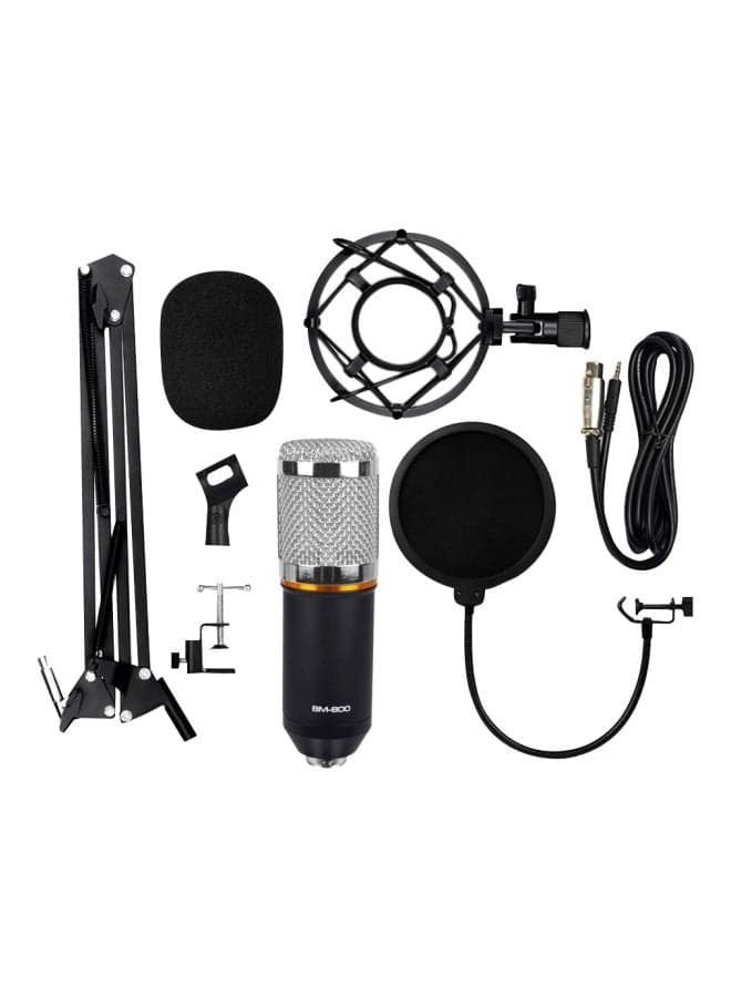 BM-800 Condenser Microphone Set V6949B-S Black/Silver