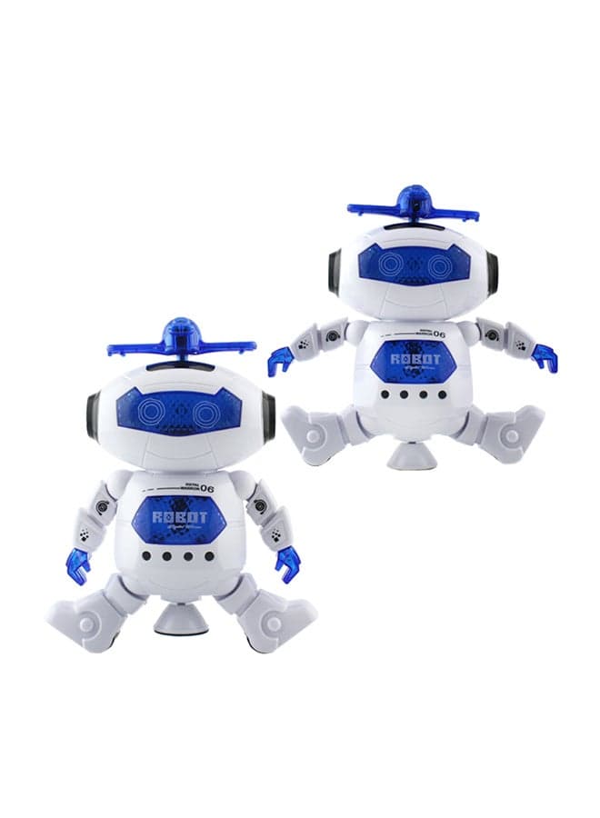 2-Piece Electronic Robot Toy